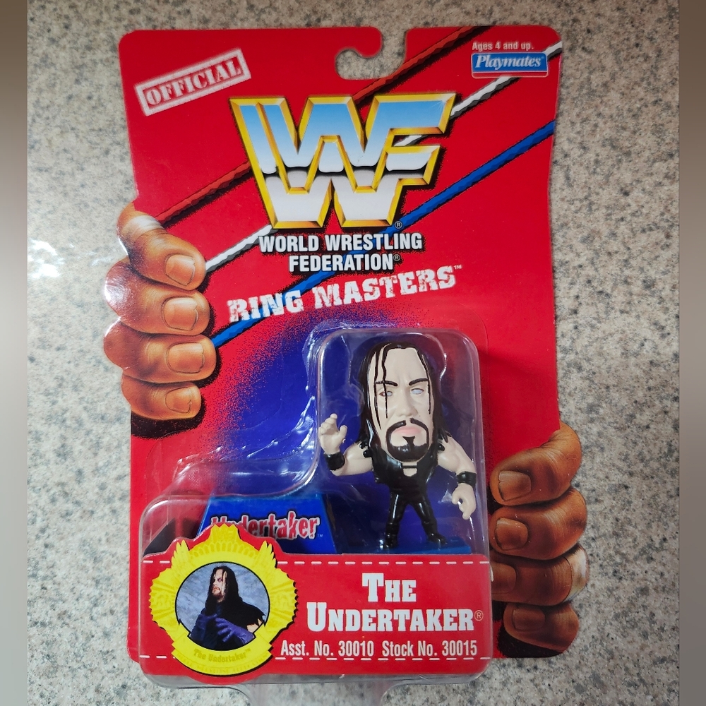 WWE WWF HOF The Undertaker Ring Masters Playmate Action Figure
